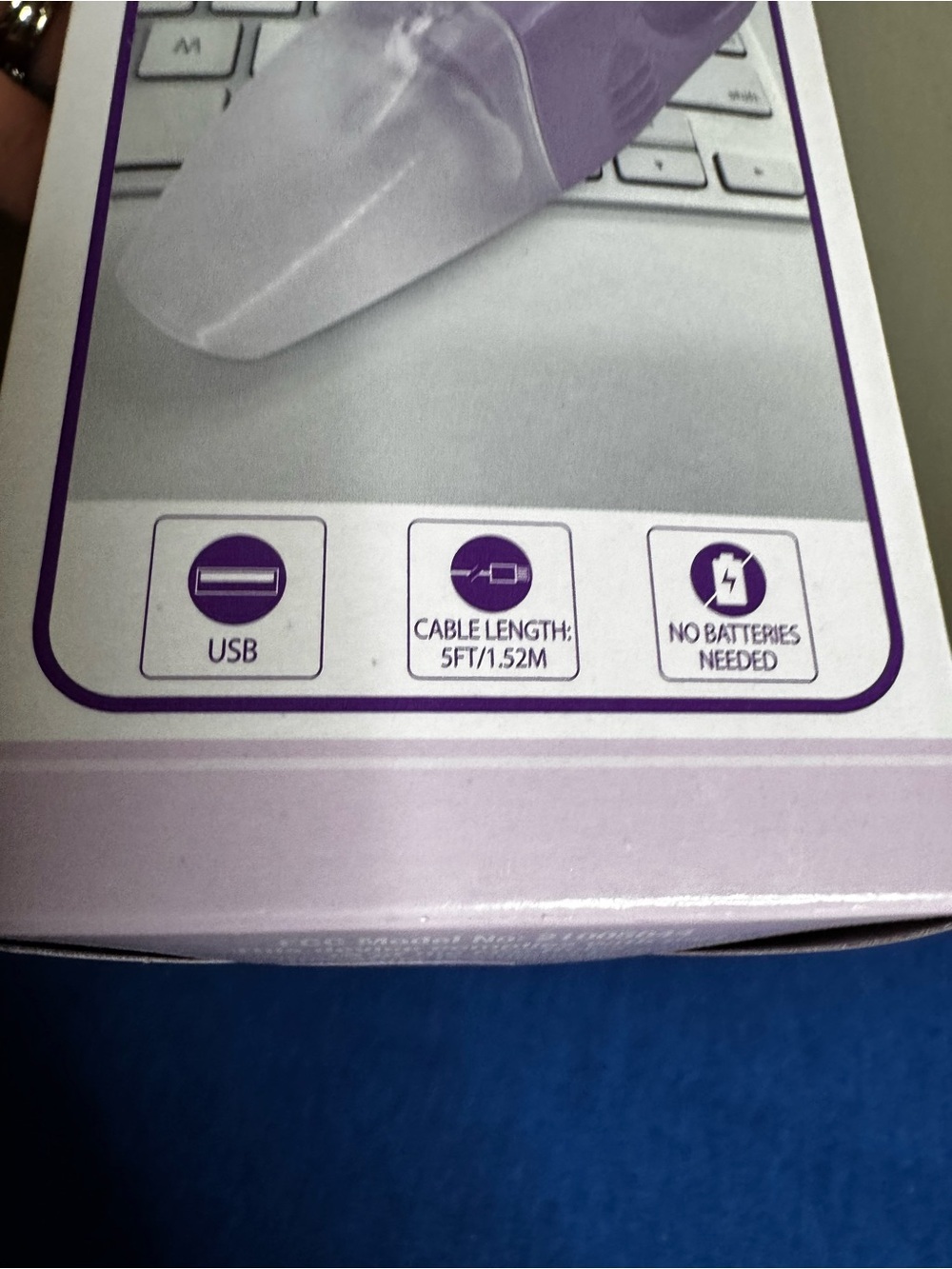 5/$25 NWT USB Mini Vacuum Cleaner - Purple - Picture 2 of 5
